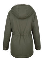 Funktionsjacka med fast huva 