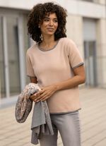 stickat twinset i jacquarddesign 