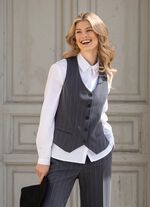 V&auml;st med kritstrecksrandiga m&ouml;nster 