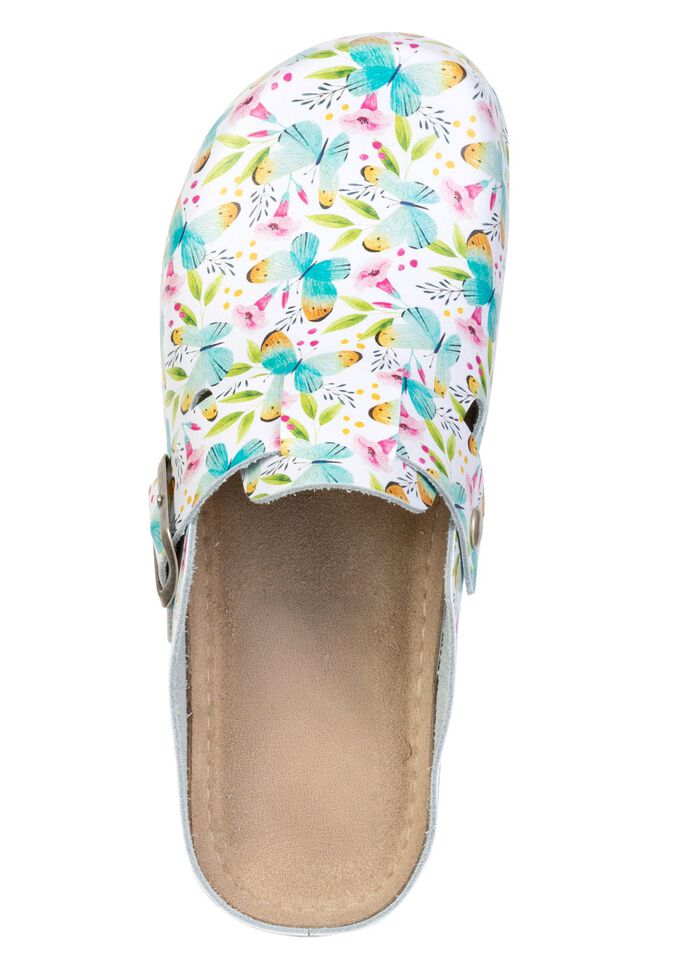 Klassiska damtr&auml;skor med anatomiskt vadderad fotb&auml;dd 