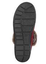 ELENA EDEN, varma tofflor f&ouml;r damer, bredd H, med lammskinn 