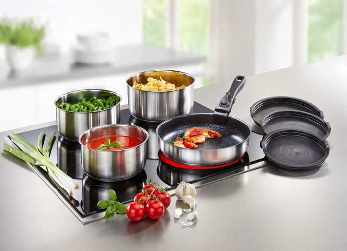 8-delat kokk&auml;rlsset i rostfritt st&aring;l 