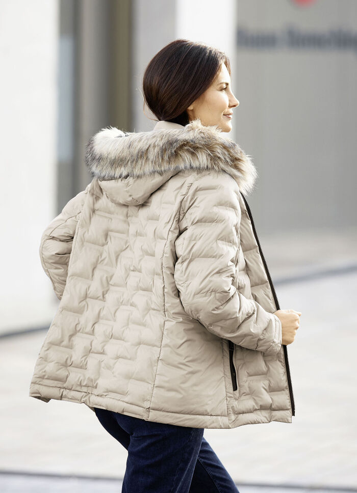 Funktionell jacka med limmade kammare SAND