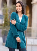 L&aring;ng kofta med p&auml;rltofs 