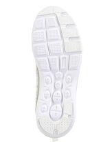 ELENA EDEN tillverkad av luftigt, effektivt m&ouml;nstrat textilmaterial WEISS-BUNT