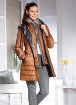 Kort kappa med v&auml;stinl&auml;gg 