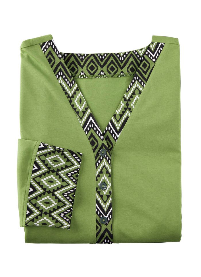 Tv&aring;pack nattlinnen med 3/4-&auml;rmar 