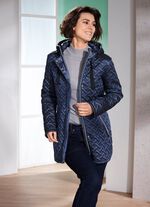 Jacka med intressant quiltning 