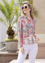 Blus med vacker design 