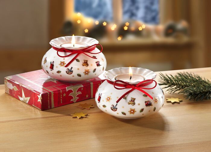 Villeroy &amp; Boch v&auml;rmeljush&aring;llare av porslin 