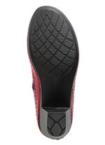 Gemini ankelboots gjorda av nappal&auml;der i kohud med kontrasterande r&auml;nder 