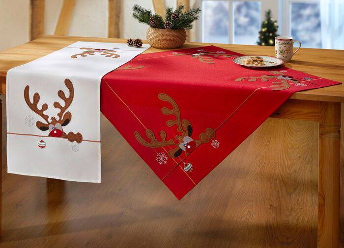 Bords- och rumsdekoration med älgmotiv MOUSSERANDE VIN