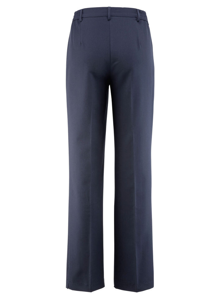 Byxor med dragkedjor p&aring; sidofickorna MARINE