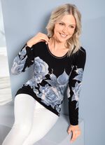 Skjorta med flatlocks&ouml;m 