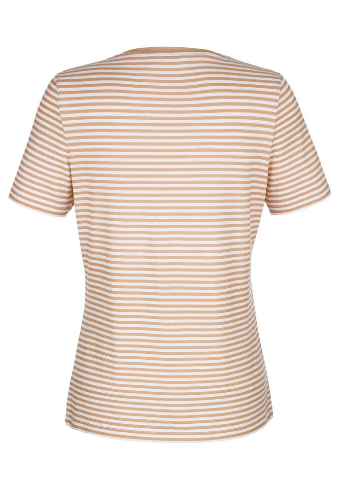 Skjorta med all-over m&ouml;nster 