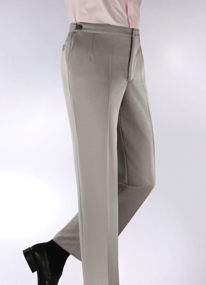 Byxor med justerbar linning fr&aring;n Klaus Modelle i 4 f&auml;rger 