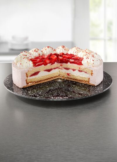 STONELINE&reg; serveringsfat av splitters&auml;kert glas 