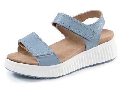 ELENA EDEN, bekv&auml;ma damsandaler, bredd H, med avtagbar fotb&auml;dd 