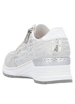 Rieker sneakers med sn&ouml;rning av tryckt syntetmaterial 