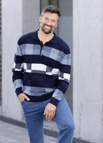 Pikétröja MARINE-BLAU