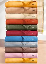 Supermjuk filt fr&aring;n Borbo tillverkad av ren bomull ROS&Eacute;