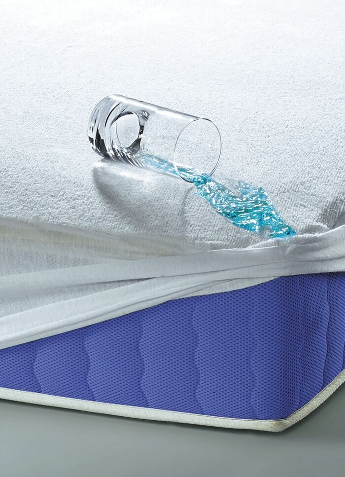 Antibakteriellt inkontinenslakan av 100% bomull FUCHSIA