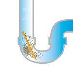 Orange reng&ouml;ringsset med fria dr&auml;neringspinnar 