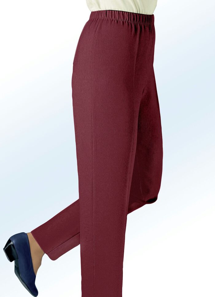 Byxor med slip-on-design 