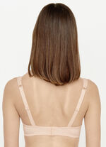 Dirndl-bh fr&aring;n Susa med blommig elastisk spets fram BEIGE