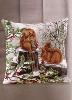 Gobel&auml;ng ekorr kuddfodral 