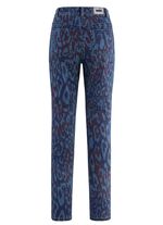 Jeans med trendig djurp&auml;lsdesign 