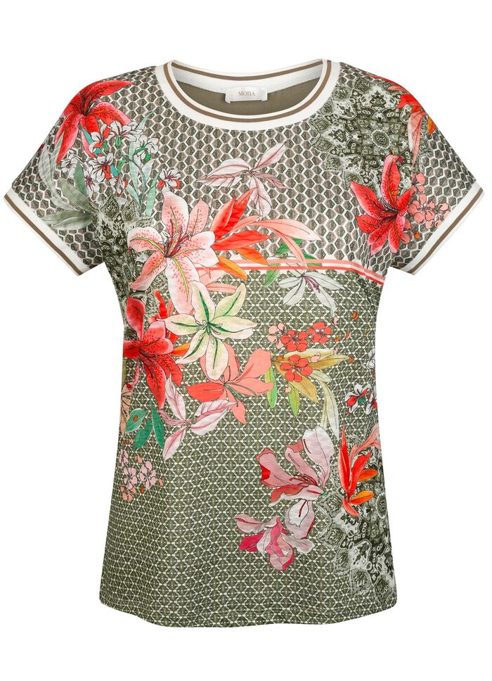 Skjorta med all-over design 