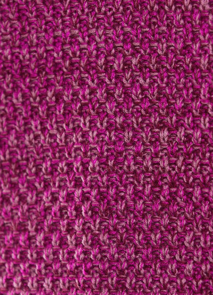 Kofta av melerad garn 