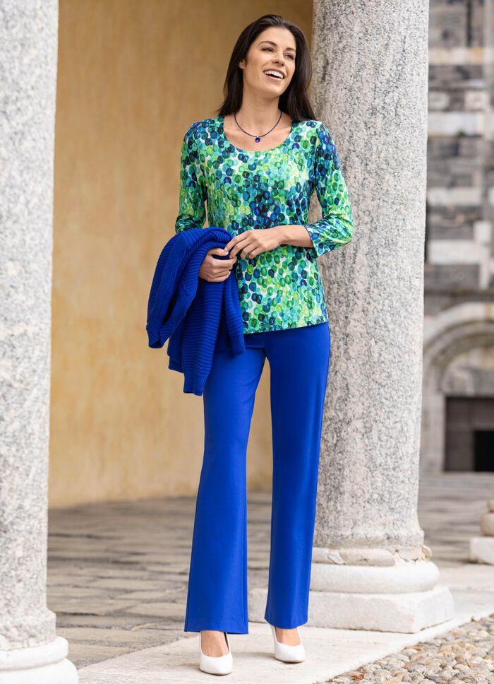 Jerseybyxor med utsv&auml;ngda ben 