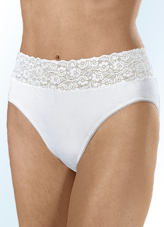 Fyra-pack trosor med elastisk linning 