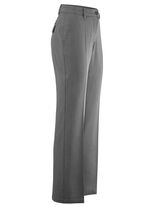 Byxor med elastiska insatser bak 