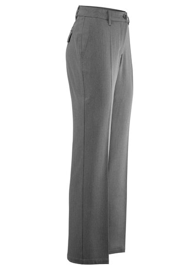 Byxor med res&aring;r i midjan baktill 