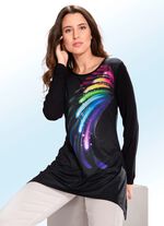 L&aring;ng skjorta med intressant tryckmotiv 