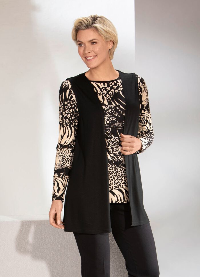 2-delat set best&aring;ende av skjorta och v&auml;st 