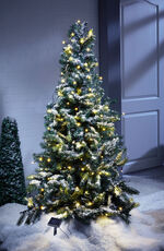 Solar fairy lights, 200LEDs, kallvitt 