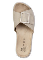 ELENA EDEN, snygga damslip-ins, vidd H, med uttagbar fotbädd BEIGE