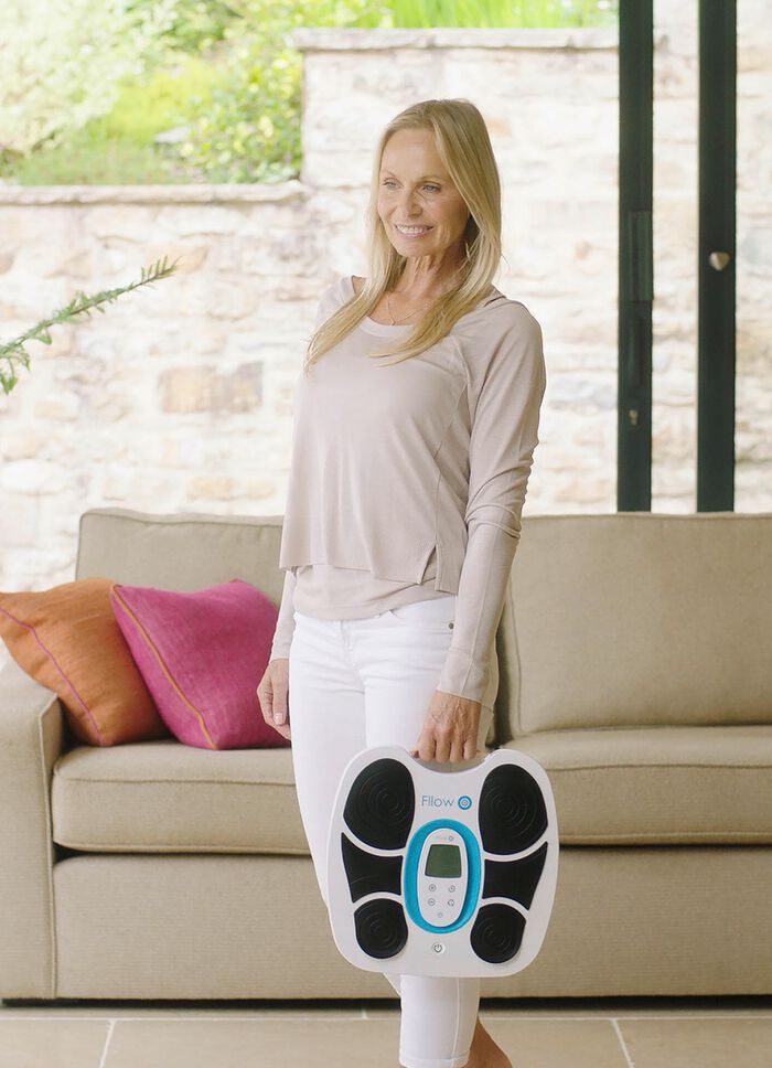 B&auml;rbar EMS Tens fotmassageapparat 