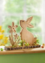 Tr&auml; kanin dekoration 