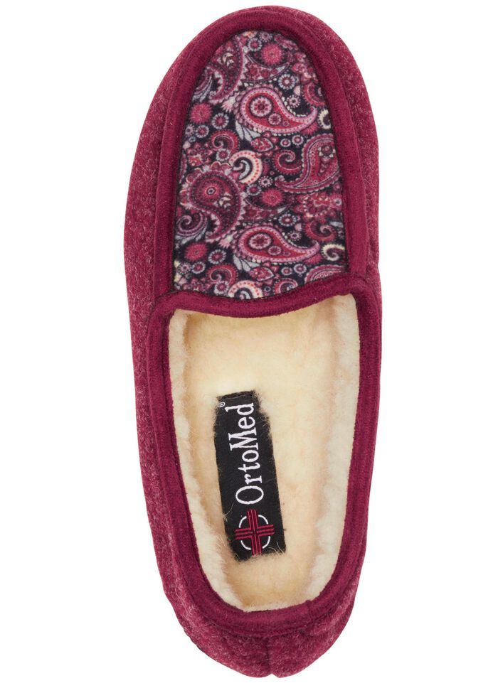 Tofflor med jungfruligt ullfoder 