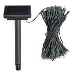 Solar fairy lights, 200LEDs, kallvitt 