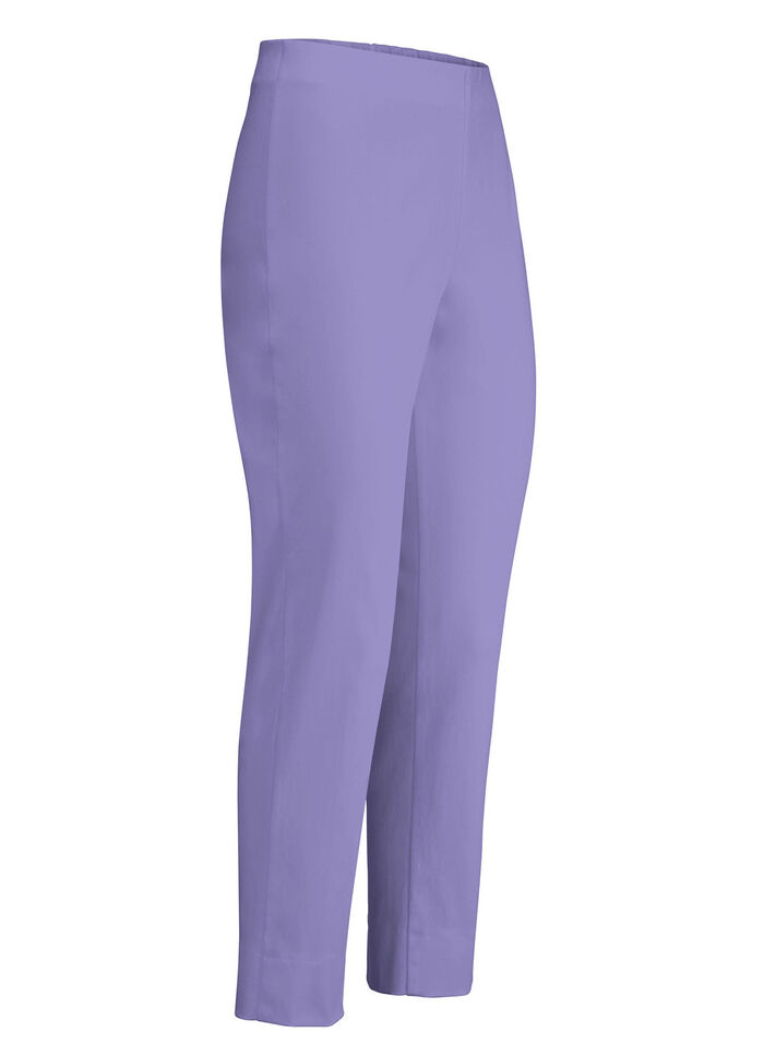 Mjuk stretchbyxa i 7/8-längd LAVENDEL