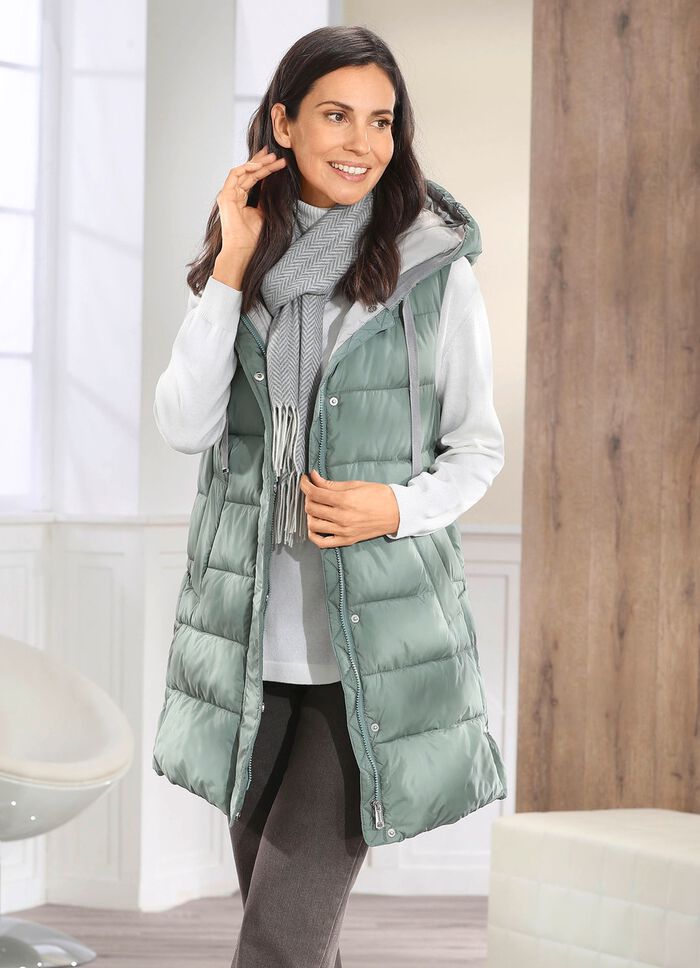 V&auml;st med fast huva 