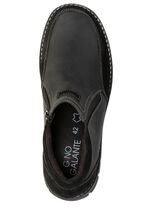 GINO GALANTE, klassiska herrst&ouml;vlar, med uttagbar fotb&auml;dd SVART