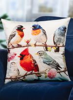 Kuddfodral i mjuk sammetslook 