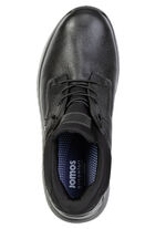 Bekväma herrtofflor, bredd H, med uttagbar fotbädd SCHWARZ